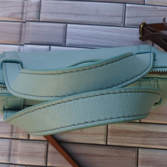 FOSSIL leather crossbody tote bag. - Picture 16 of 16